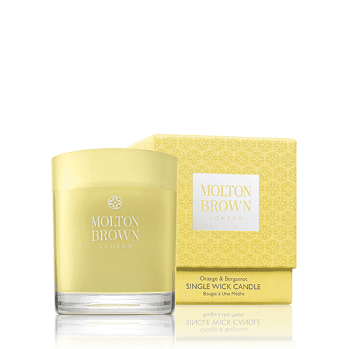 ORANGE &amp; BERGAMOT CANDELA 1 STOPPINO