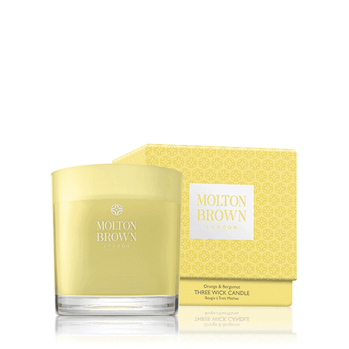 ORANGE &amp; BERGAMOT CANDELA 3 STOPPINI