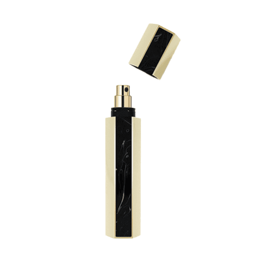 TRAVEL CASE HEXAGONE BLACK MARBLE