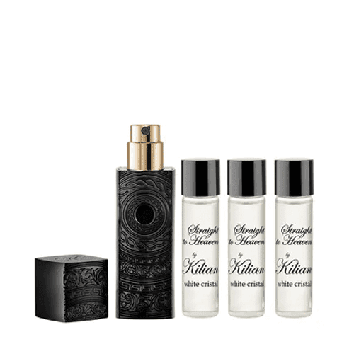 STRAIGHT TO HEAVEN WHITE CRISTAL TRAVEL SET